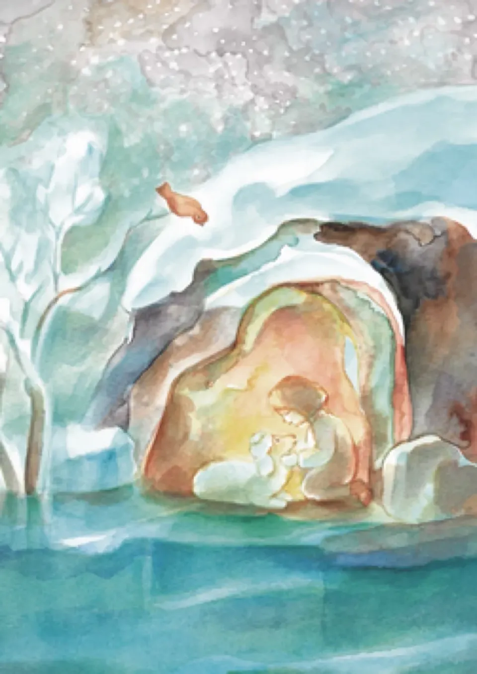 Ginger Fairy Marie-Laure Viriot Winterliebe kaart 10x15