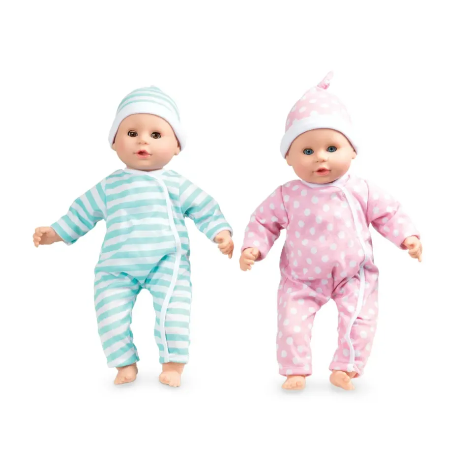 Melissa & Doug Mine to Love Twins Luke & Lucy poppen 38cm