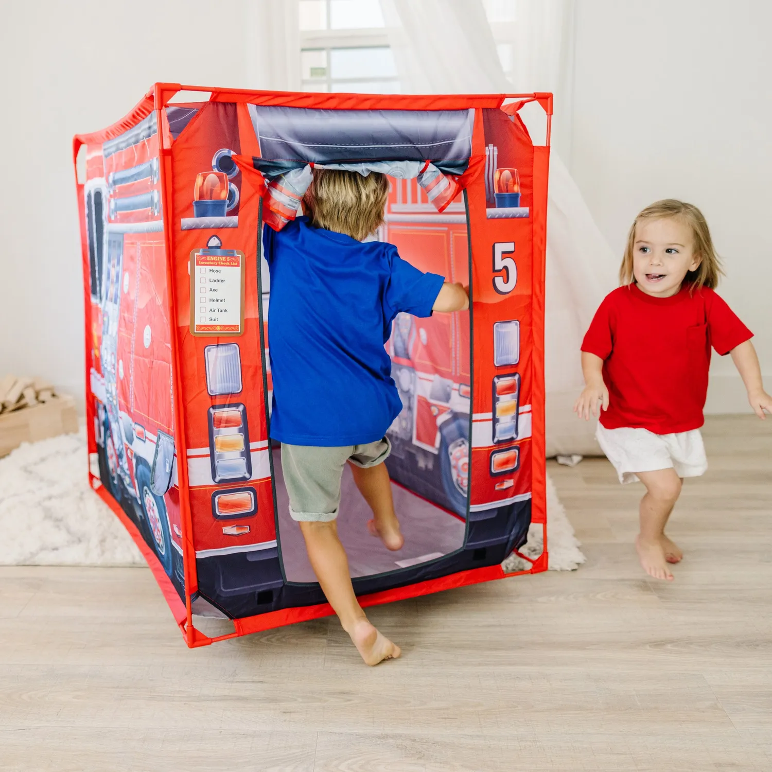 Melissa & Doug Fire Truck speeltent brandweer 3+ jaar
