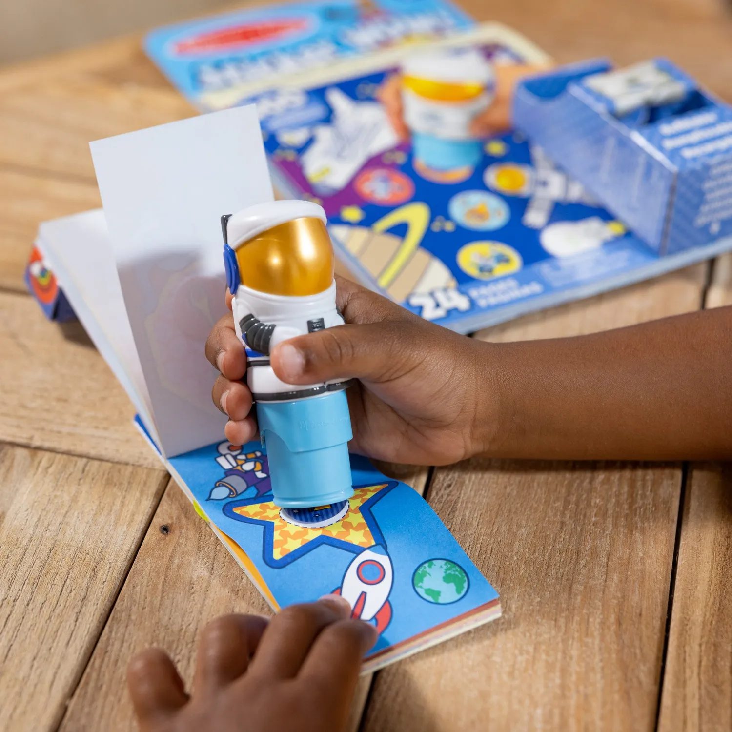 Melissa & Doug Sticker WOW Astronaut stickerboek bundel 500 stickers