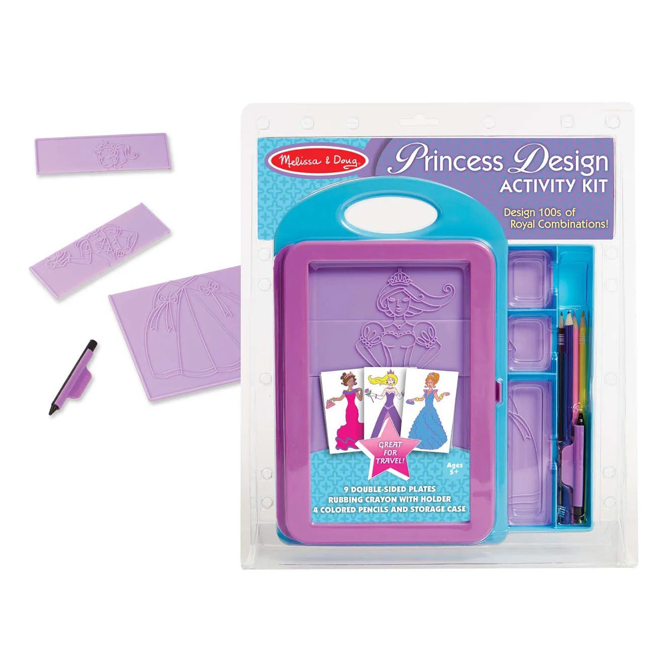 Melissa & Doug Princess Design knutselset prinses