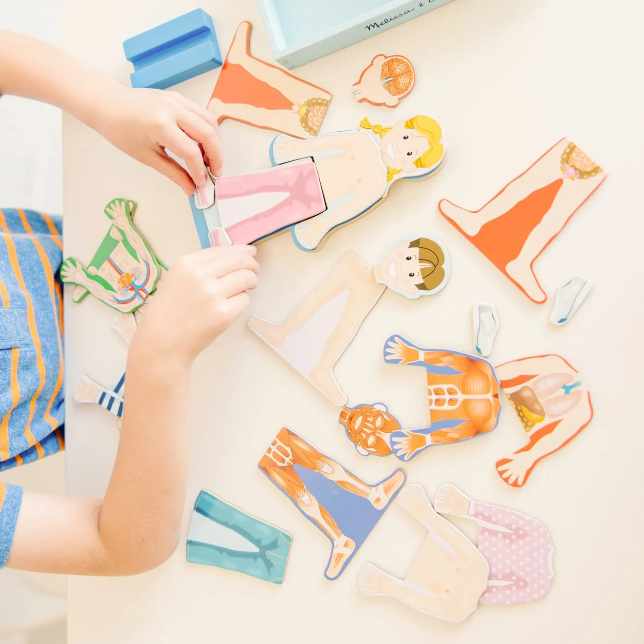 Melissa & Doug Magnetic Menselijk Lichaam magneetset 24dlg