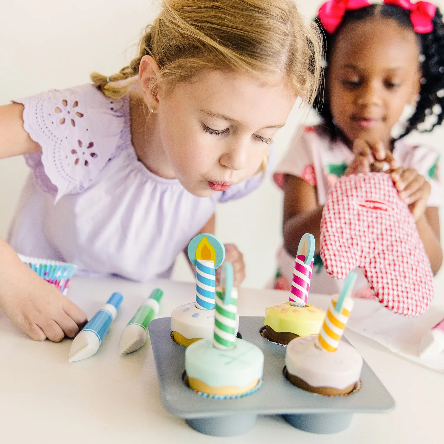 Melissa & Doug Bake & Decorate Cupcake Speelset Houten