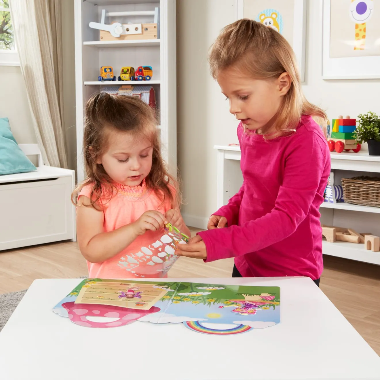 Melissa & Doug Puffy Stickers Play Set Fairy stickers 75 stuks