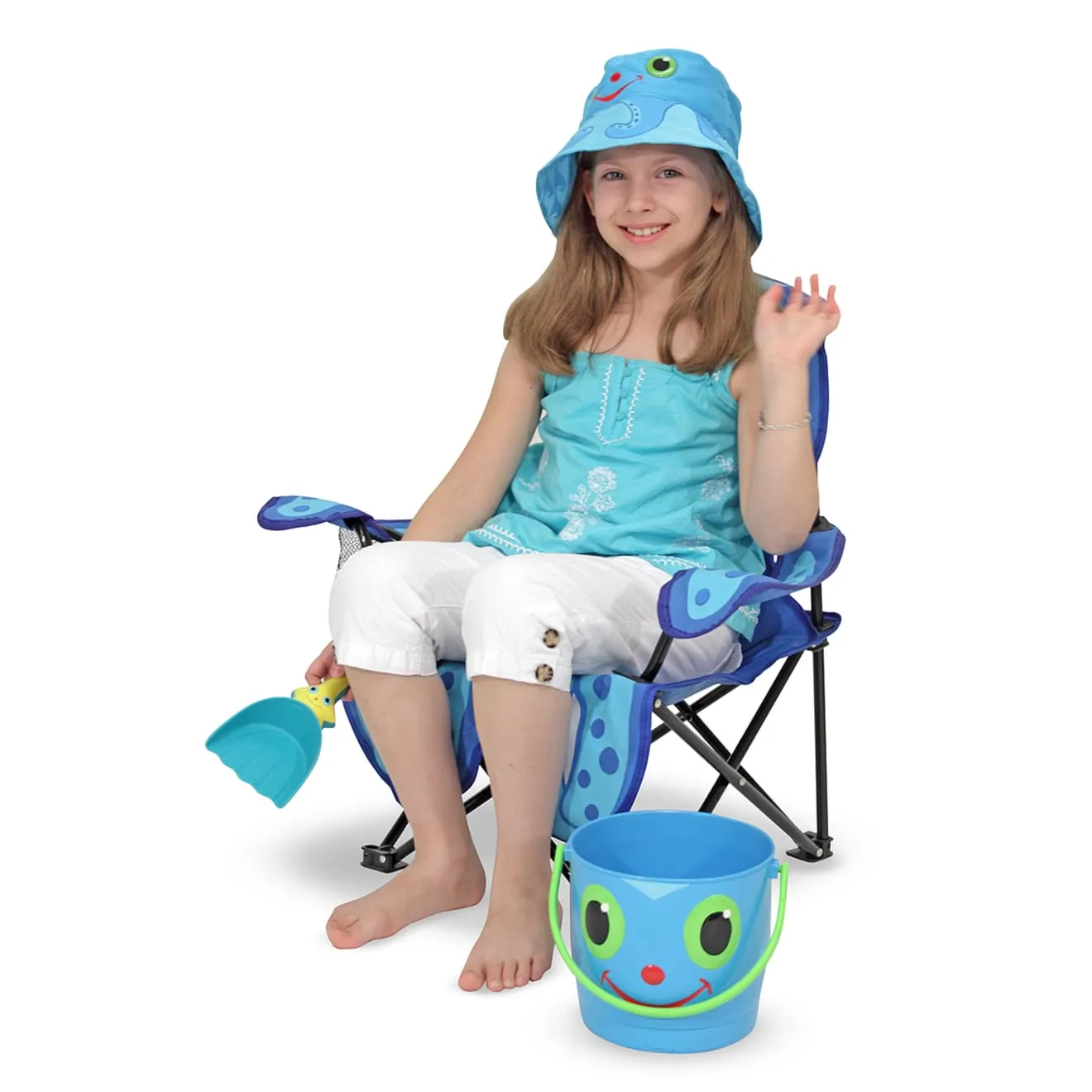 Melissa & Doug Flex Octopus opvouwbare kinderstoel
