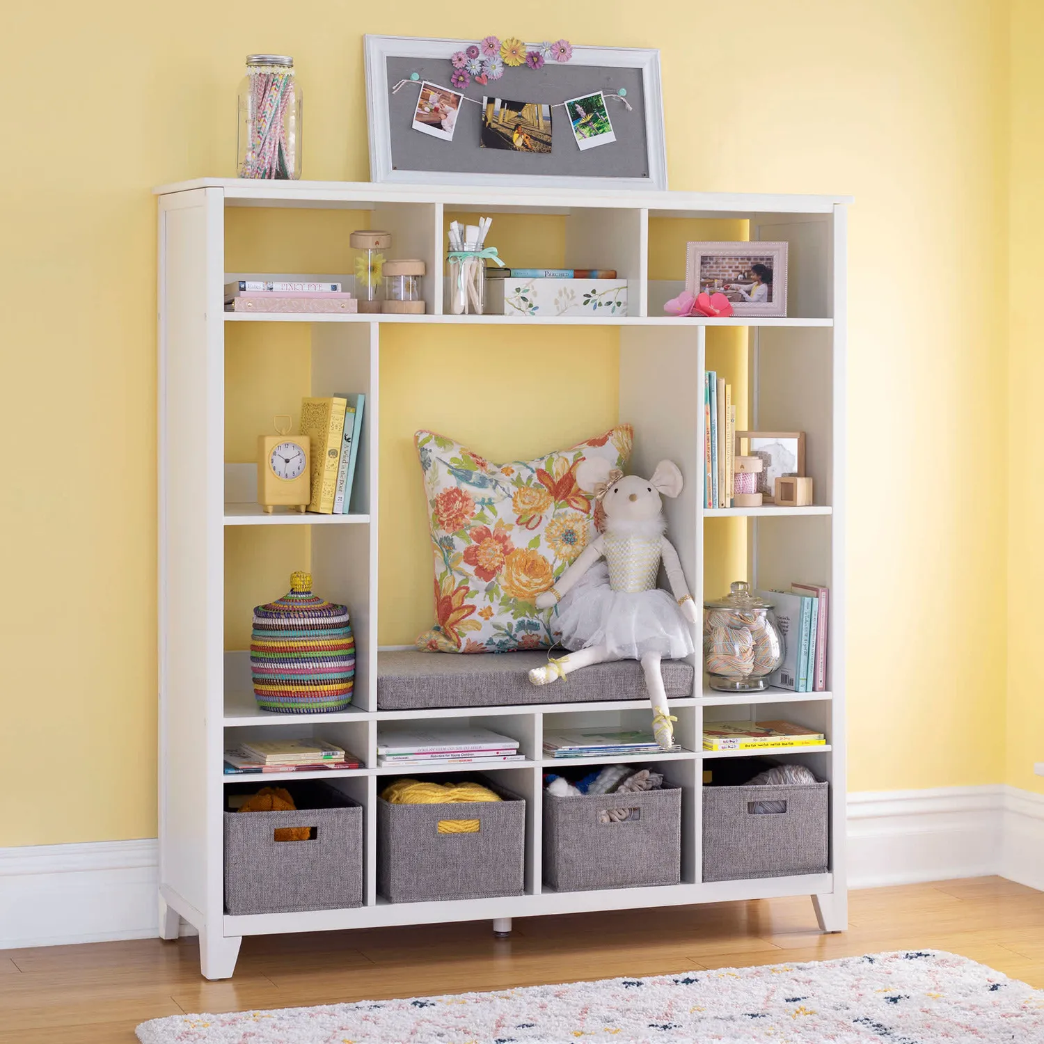 Guidecraft Martha Stewart opbergsysteem wit grijs