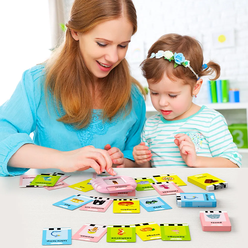 KOKODI Talking Flash Cards leerkaarten kat blauw 224 woorden