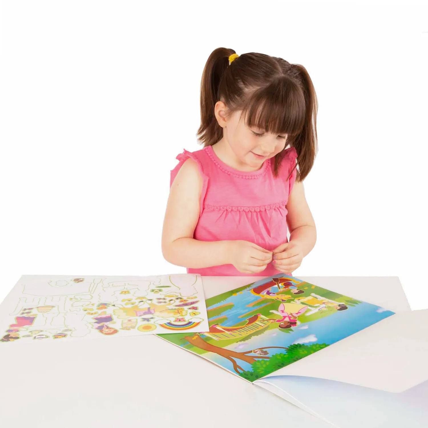 Melissa & Doug Princess Castle stickerboek 200 herbruikbare stickers