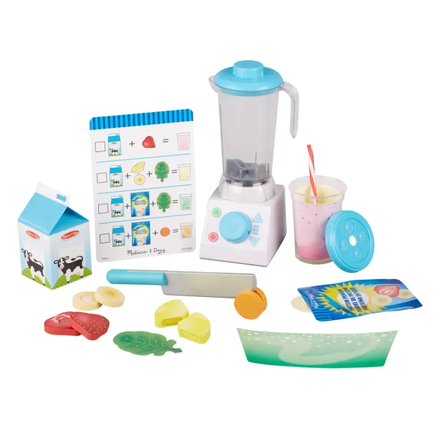 Melissa & Doug Smoothie Maker speelgoed blender 22-delig fruit