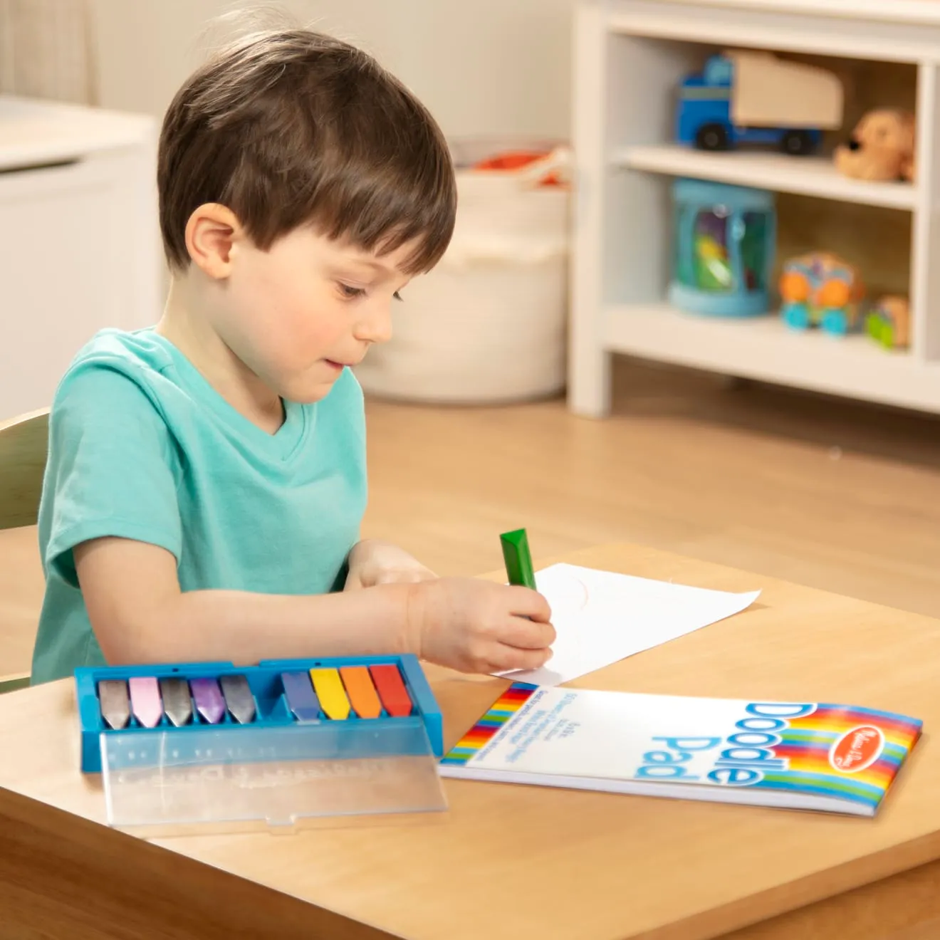 Melissa & Doug Doodle Paper Pad tekenblok wit