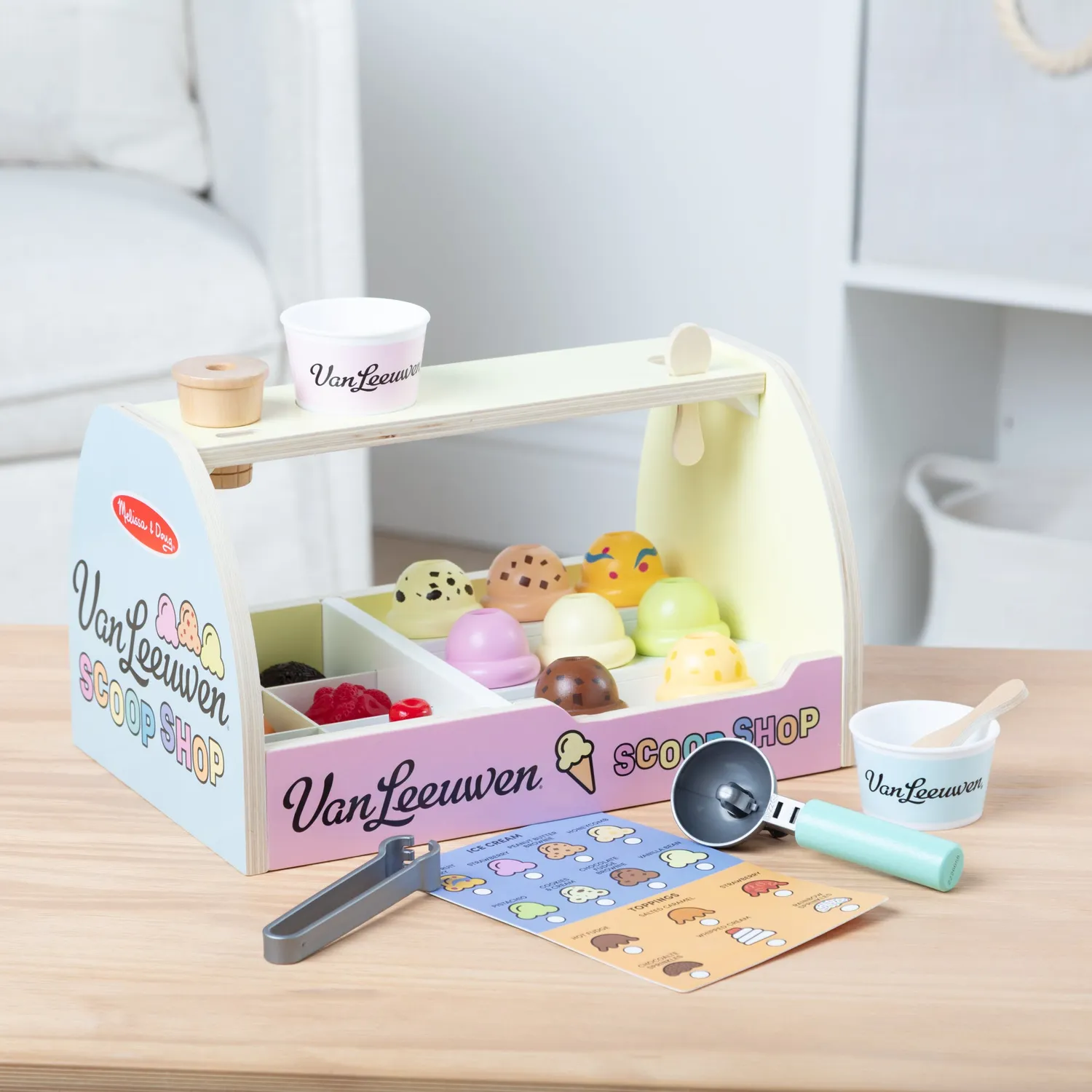 Melissa & Doug Ultimate Van Leeuwen Ice Cream Shop Bundle ijssalon