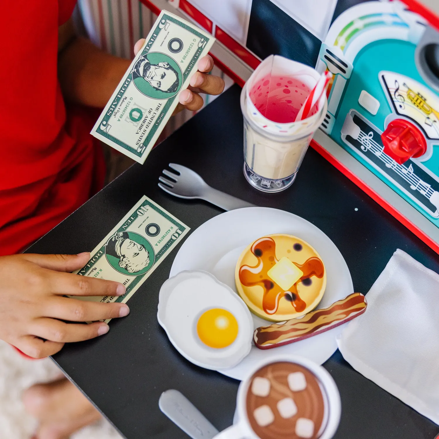 Melissa & Doug Star Diner houten speelrestaurant keuken