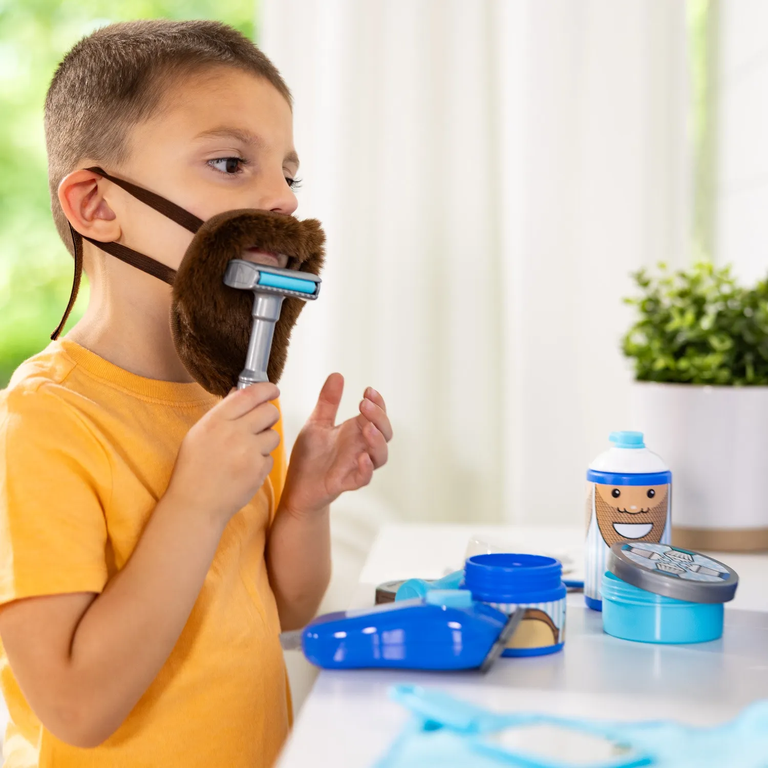Melissa & Doug Barber Shop speelset kapper complete set
