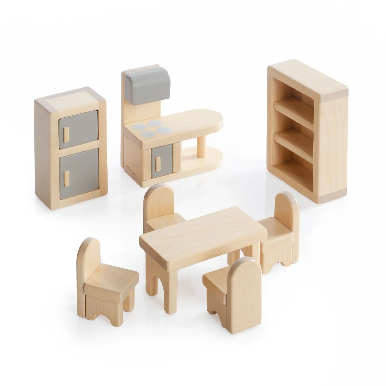 Guidecraft Modern Home Dollhouse meubelset 24-delig