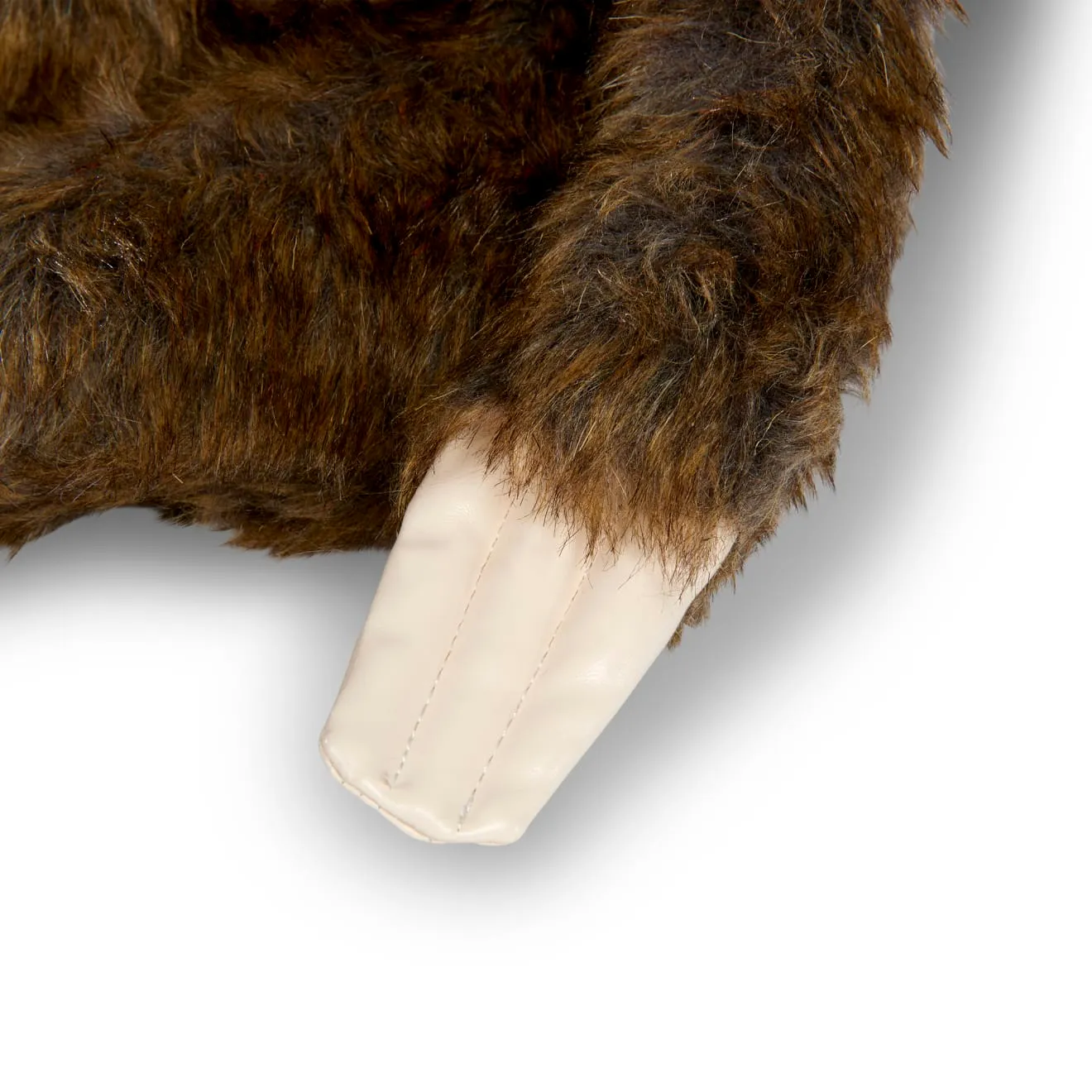 Melissa & Doug Lifelike Plush luiaard knuffel zacht 37 cm