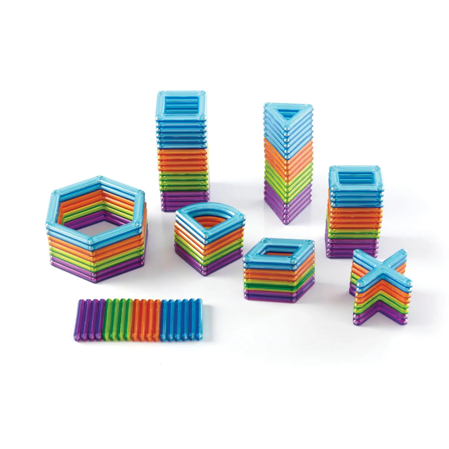 Guidecraft PowerClix Frames magnetische bouwset 26 stuks kleur