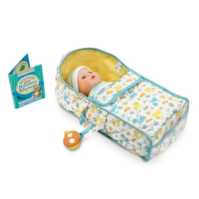 Melissa & Doug Mine to Love draagmand poppen 18 inch