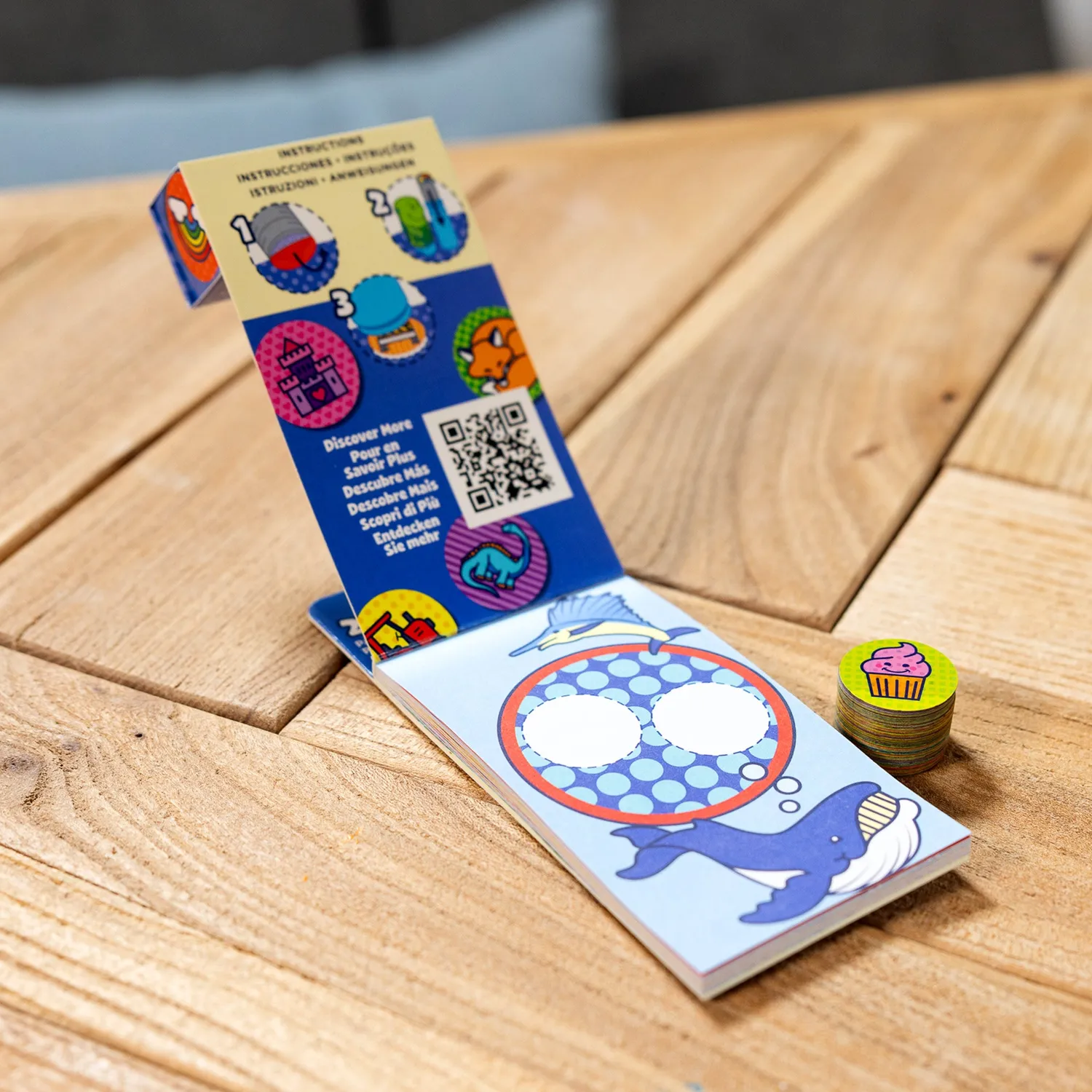 Melissa & Doug Sticker WOW Mini Activity Pad stickers 4-pack