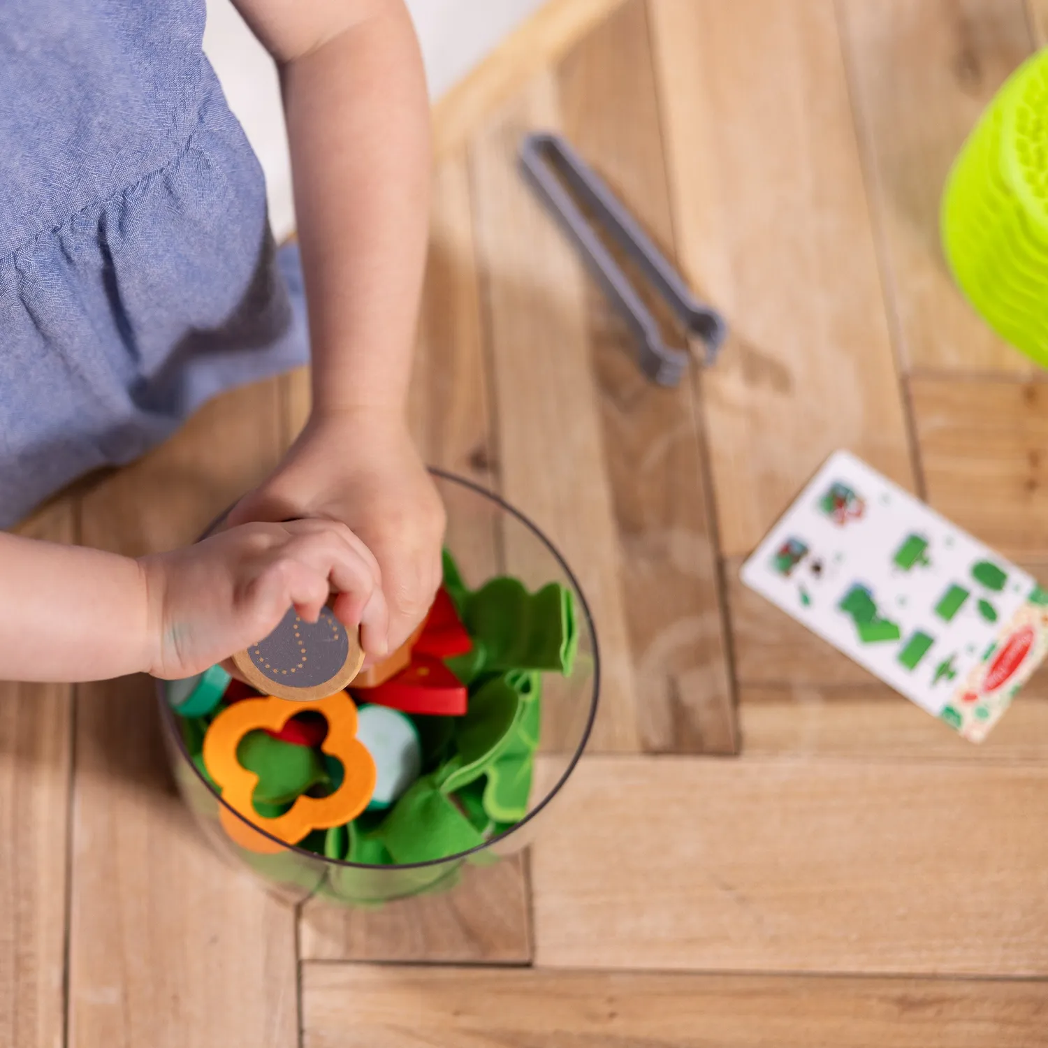 Melissa & Doug Salad Spinner speelkeuken saladeset hout