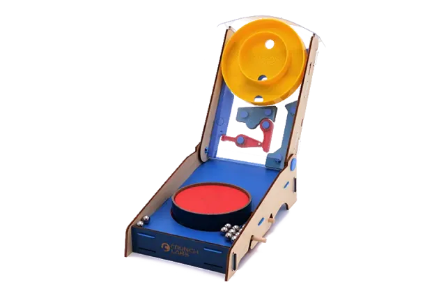 Mark Rober Trampoline Toss Counter Bouwset 16-delig