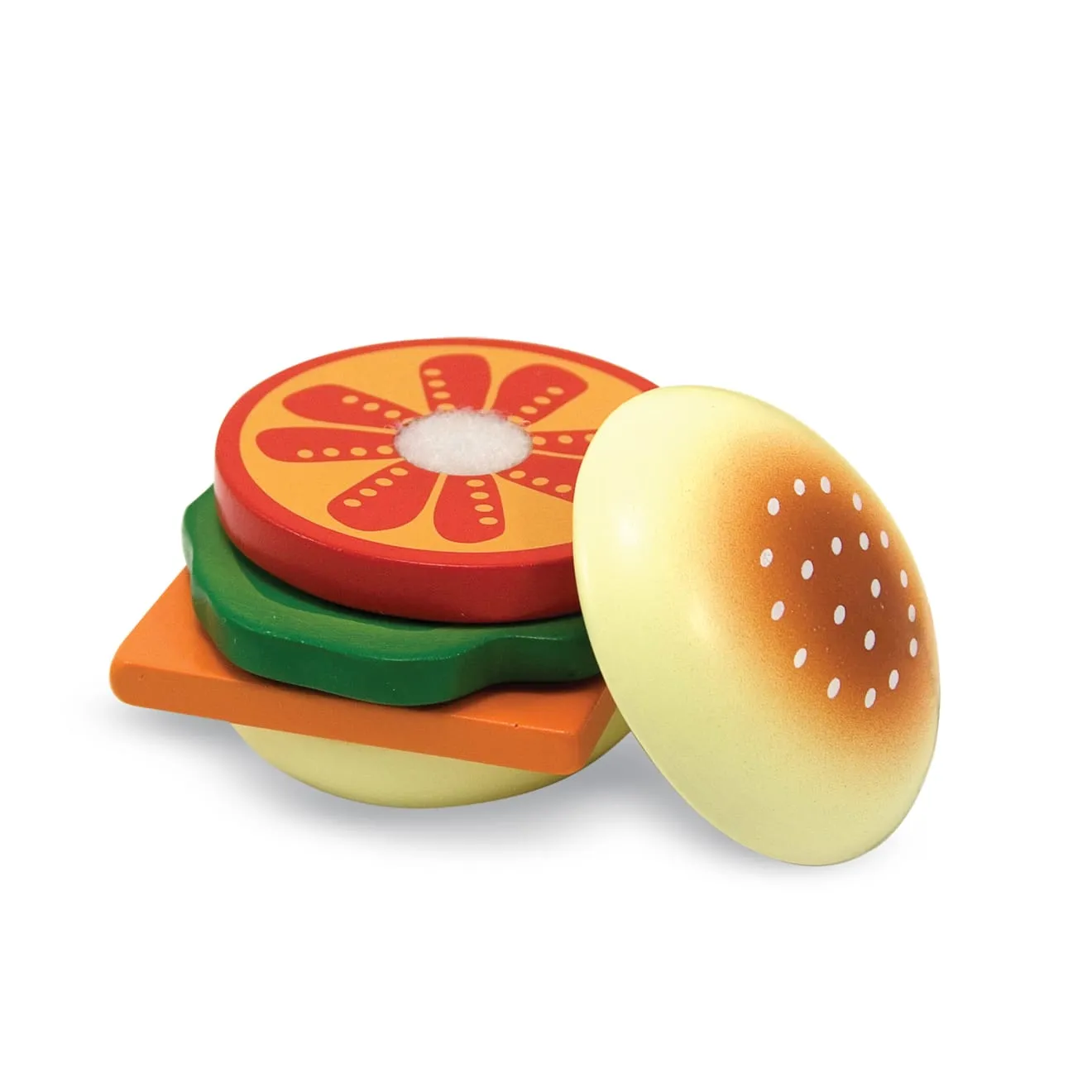Melissa & Doug Sandwich Making Set houten speelgoed 16-delig