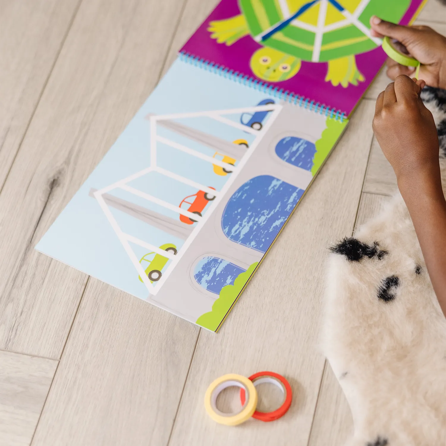 Melissa & Doug Tape Activity Book Plakboek