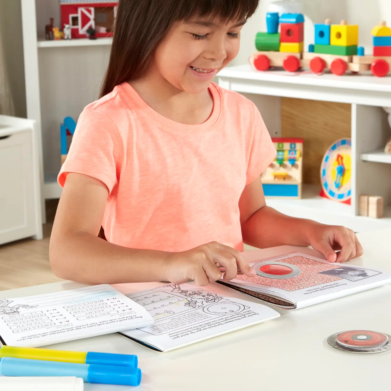 Melissa & Doug Secret Decoder doeboek deluxe speurset