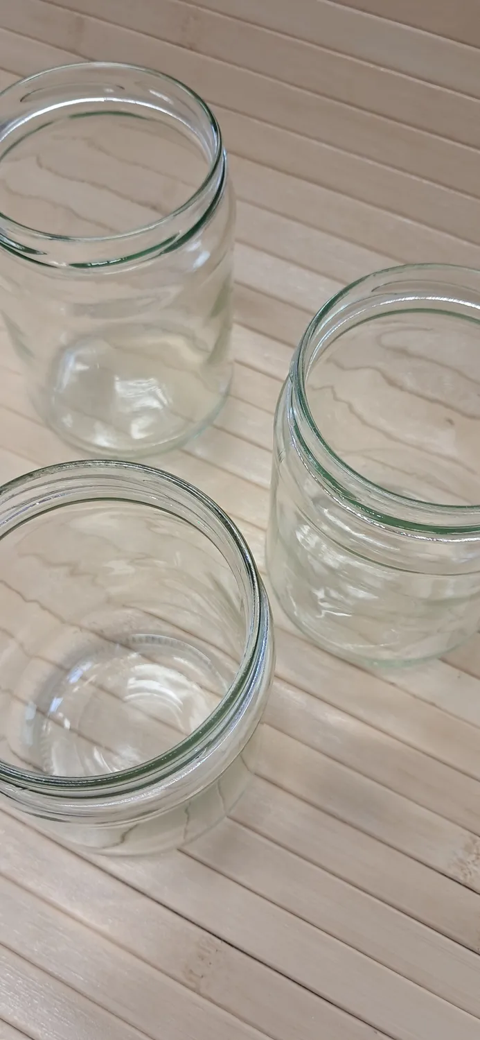 De Potjeskast glazen pot lege bewaarpot knutselen
