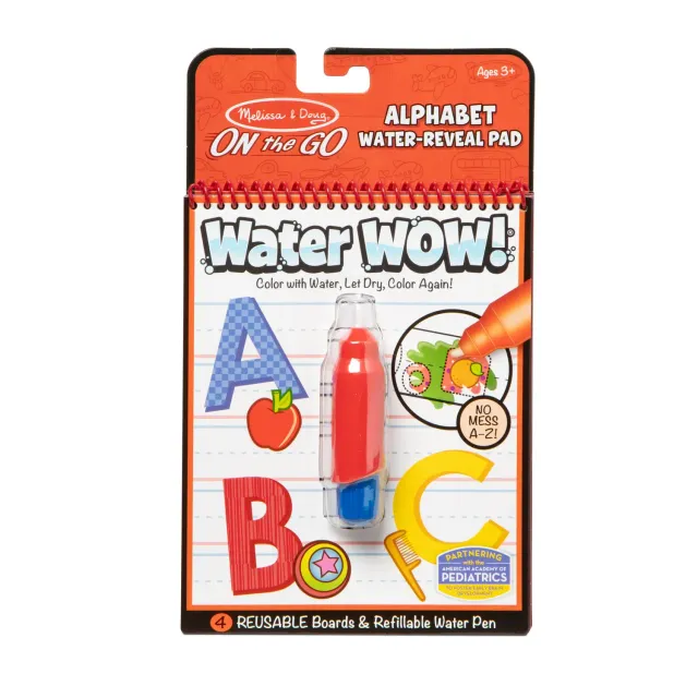 Melissa & Doug Water Wow Alphabet watervulboek letters