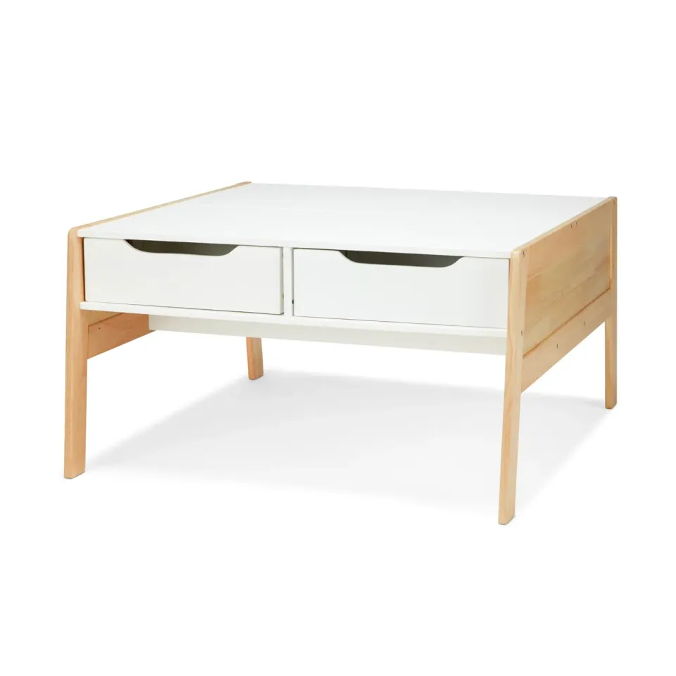 Melissa & Doug Wooden Art Activity Table speeltafel met bakken hout
