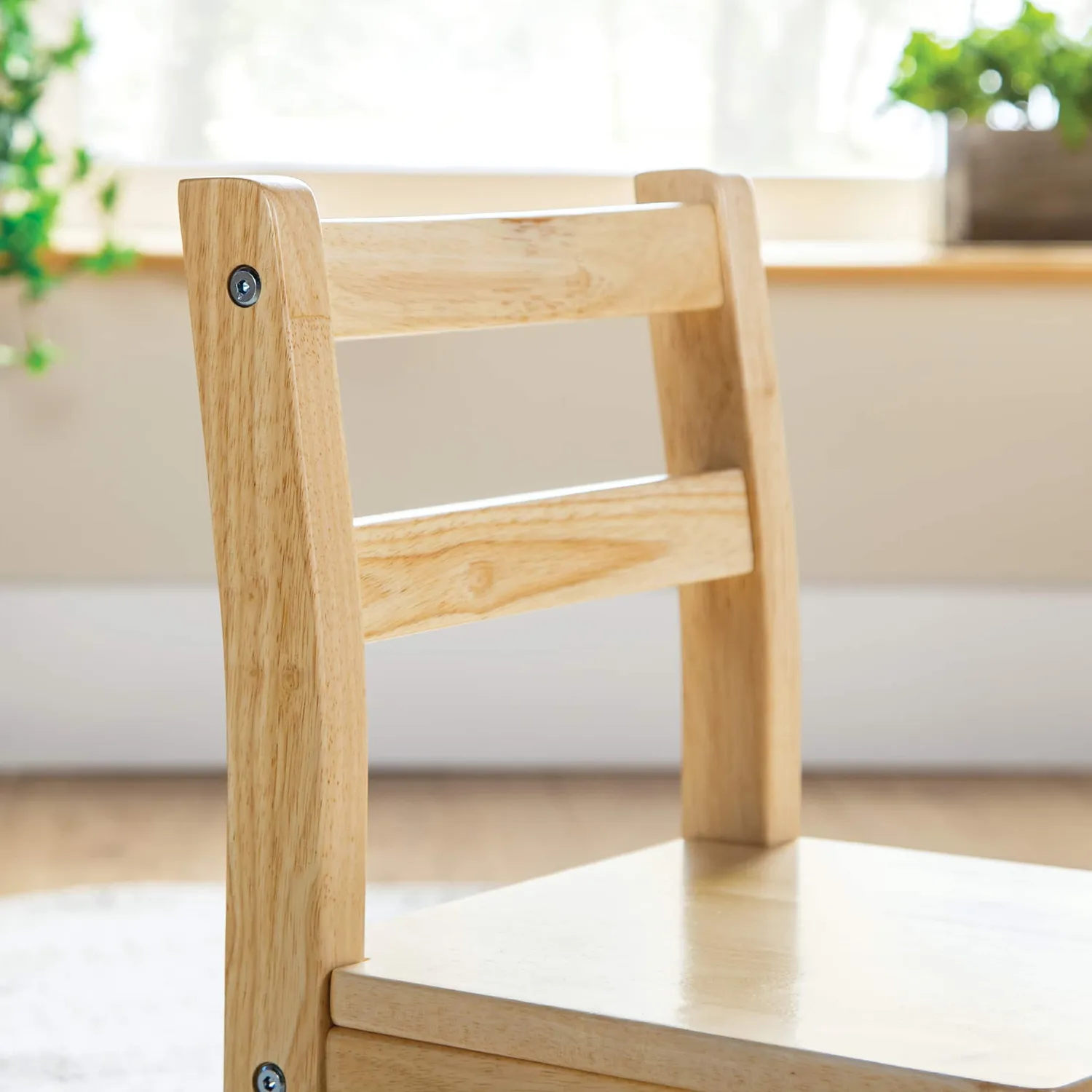Guidecraft EdQ Hardwood Chairs kinderstoelen set van 2 20 cm