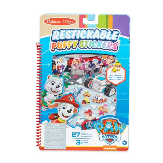 Melissa & Doug PAW Patrol puffy stickers Jake's Mountain herbruikbaar