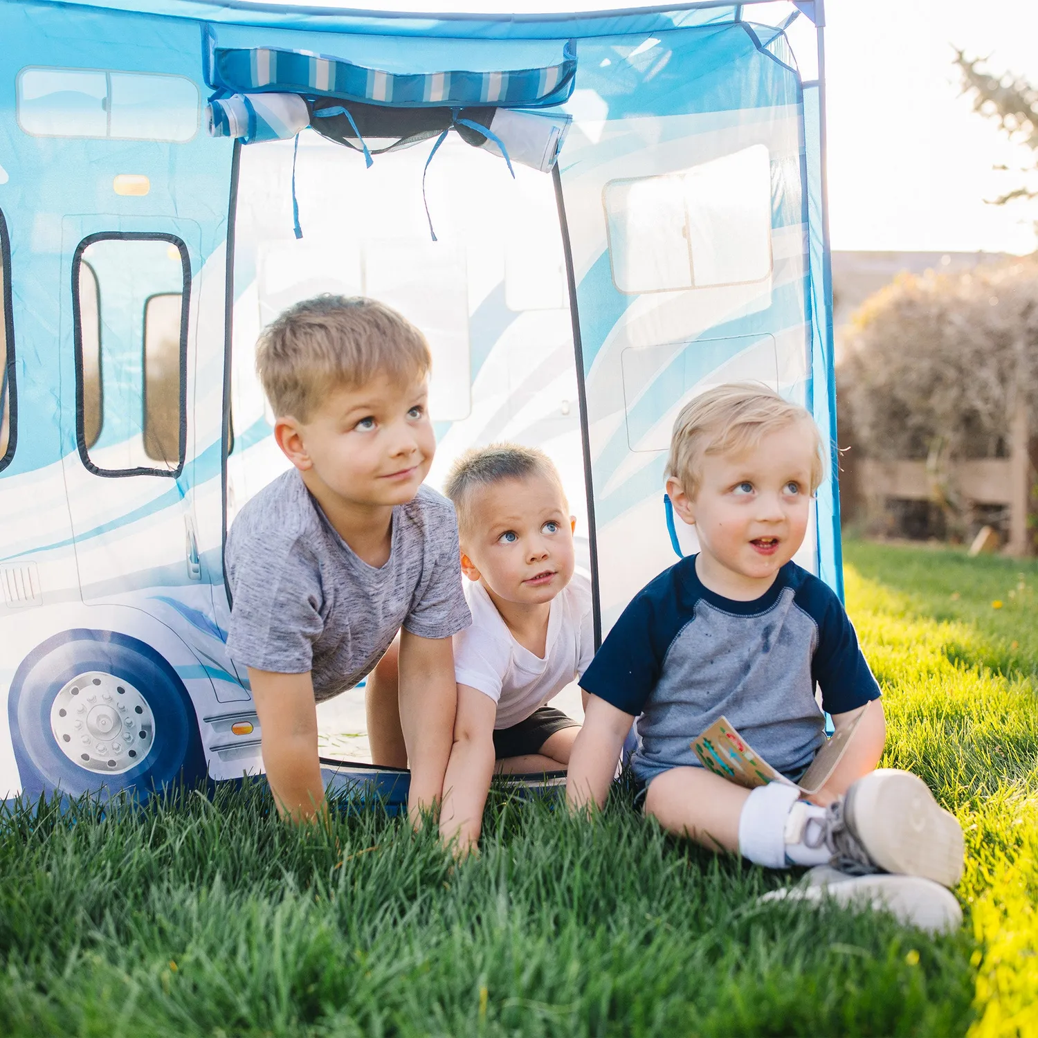 Melissa & Doug Let's Explore Camper Tent speeltent