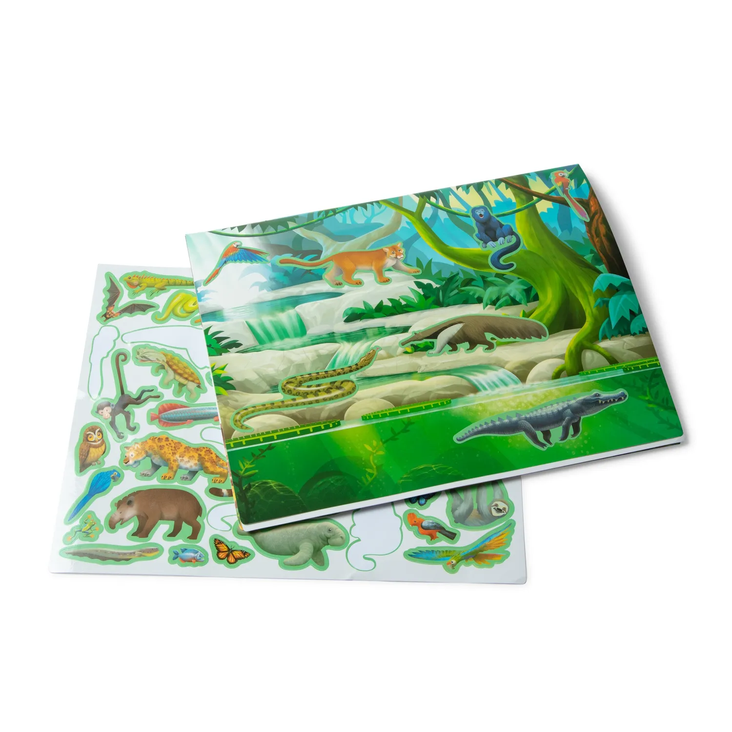 Melissa & Doug Jungle Herbruikbaar Stickerboek Savanne