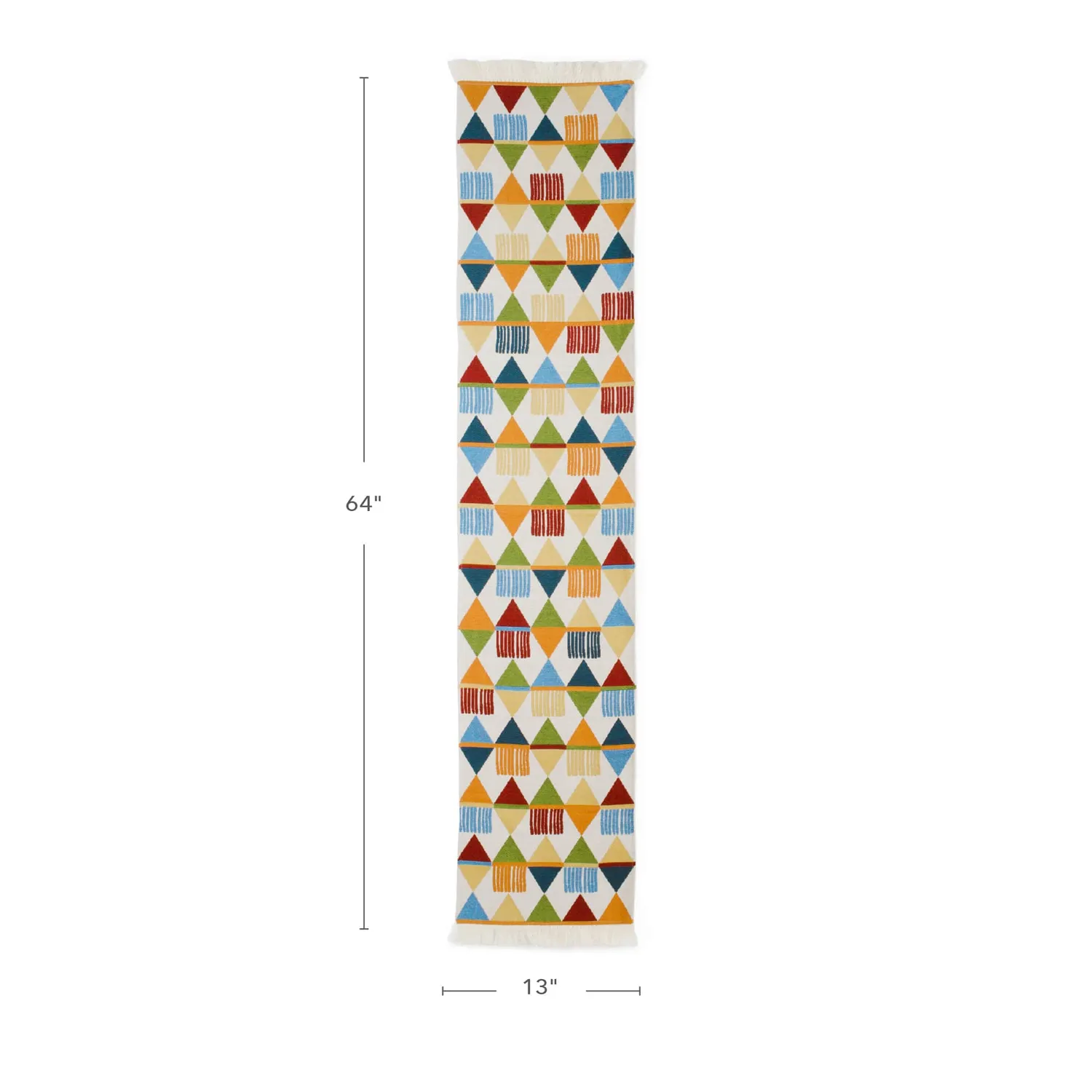 Guidecraft Vivid Primary tafelloper 163x33 cm kleurrijk