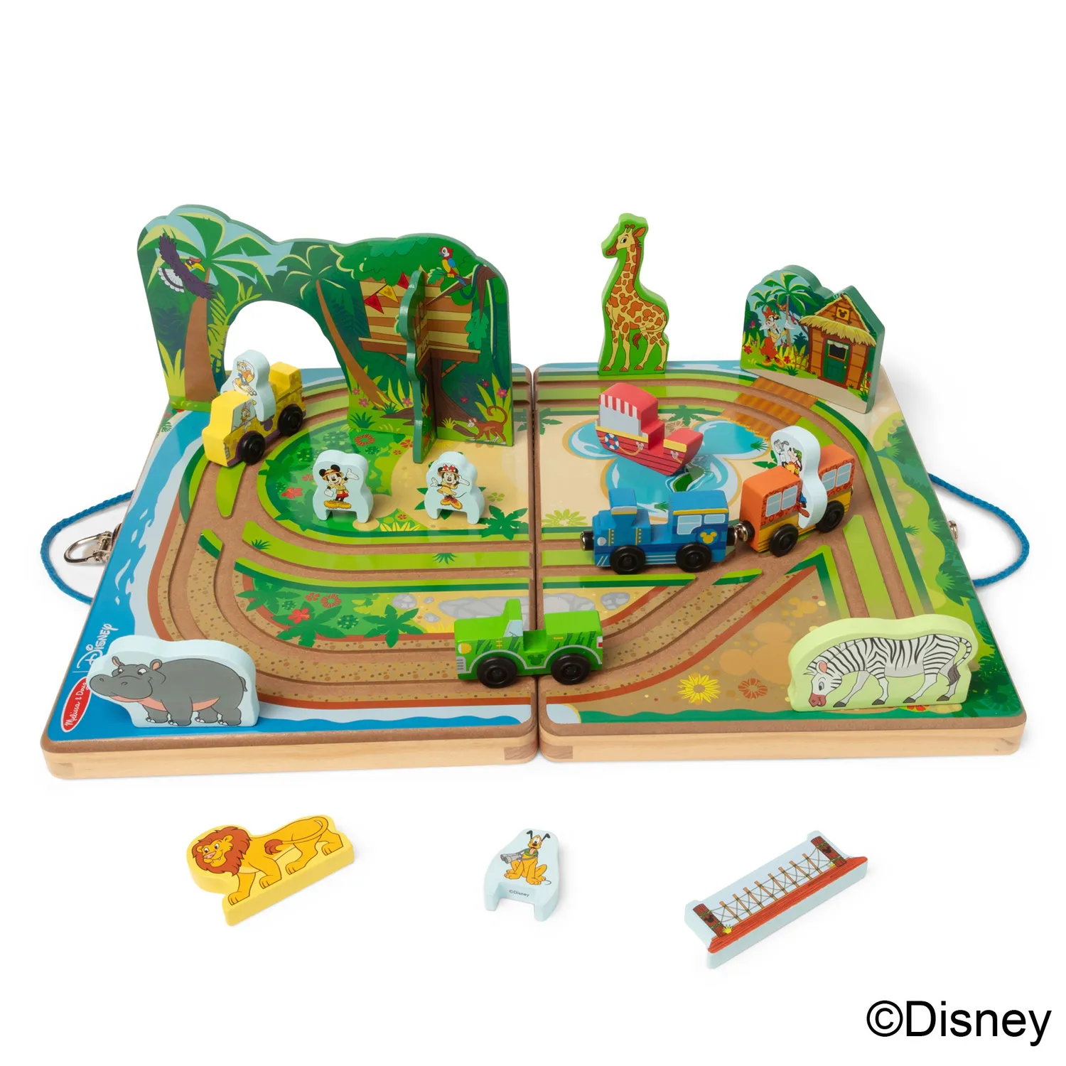 Melissa & Doug Disney Take-Along Safari speelkoffer