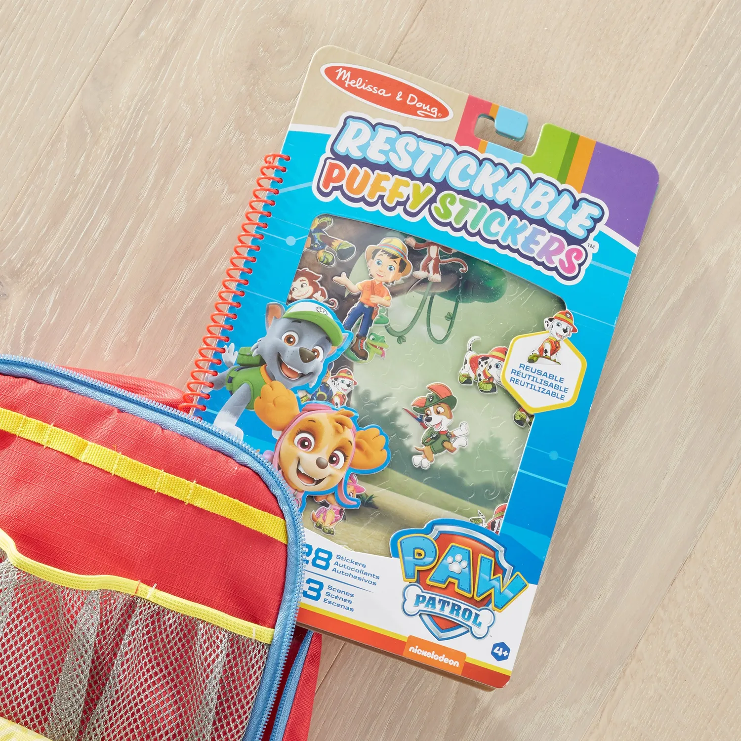 Melissa & Doug PAW Patrol Jungle puffy stickers herbruikbaar