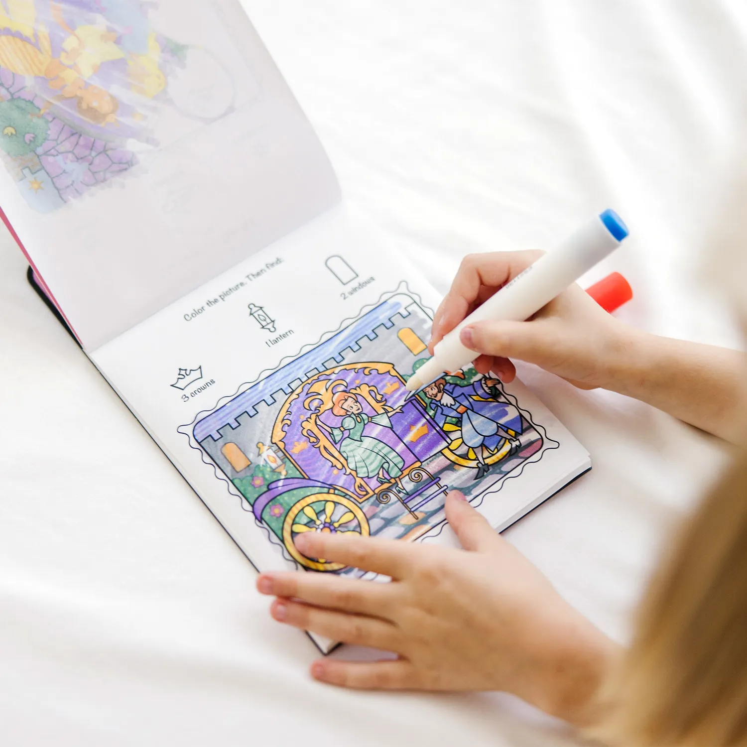 Melissa & Doug On the Go ColorBlast prinses kleurblok