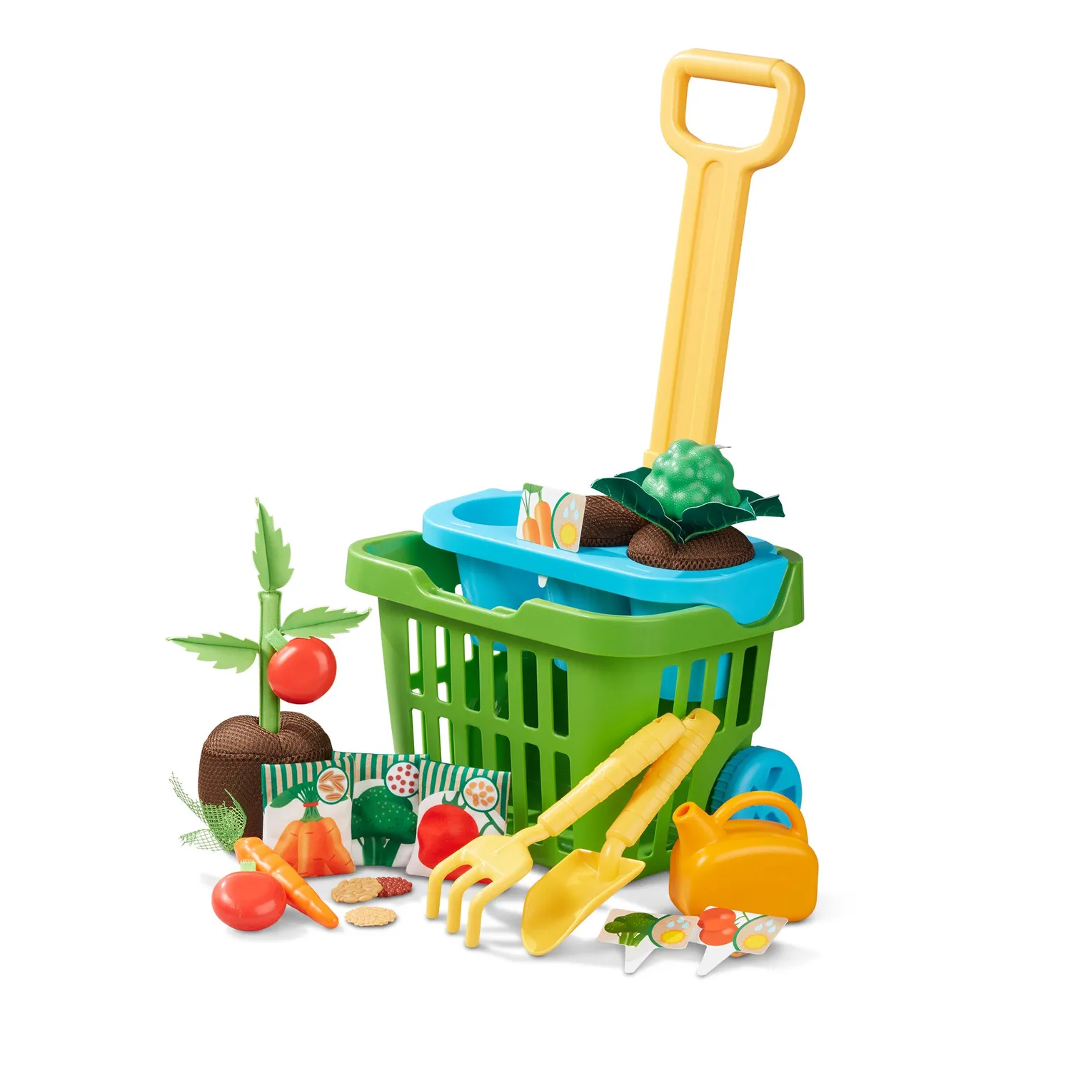 Melissa & Doug Let’s Explore moestuin speelset 31-delig