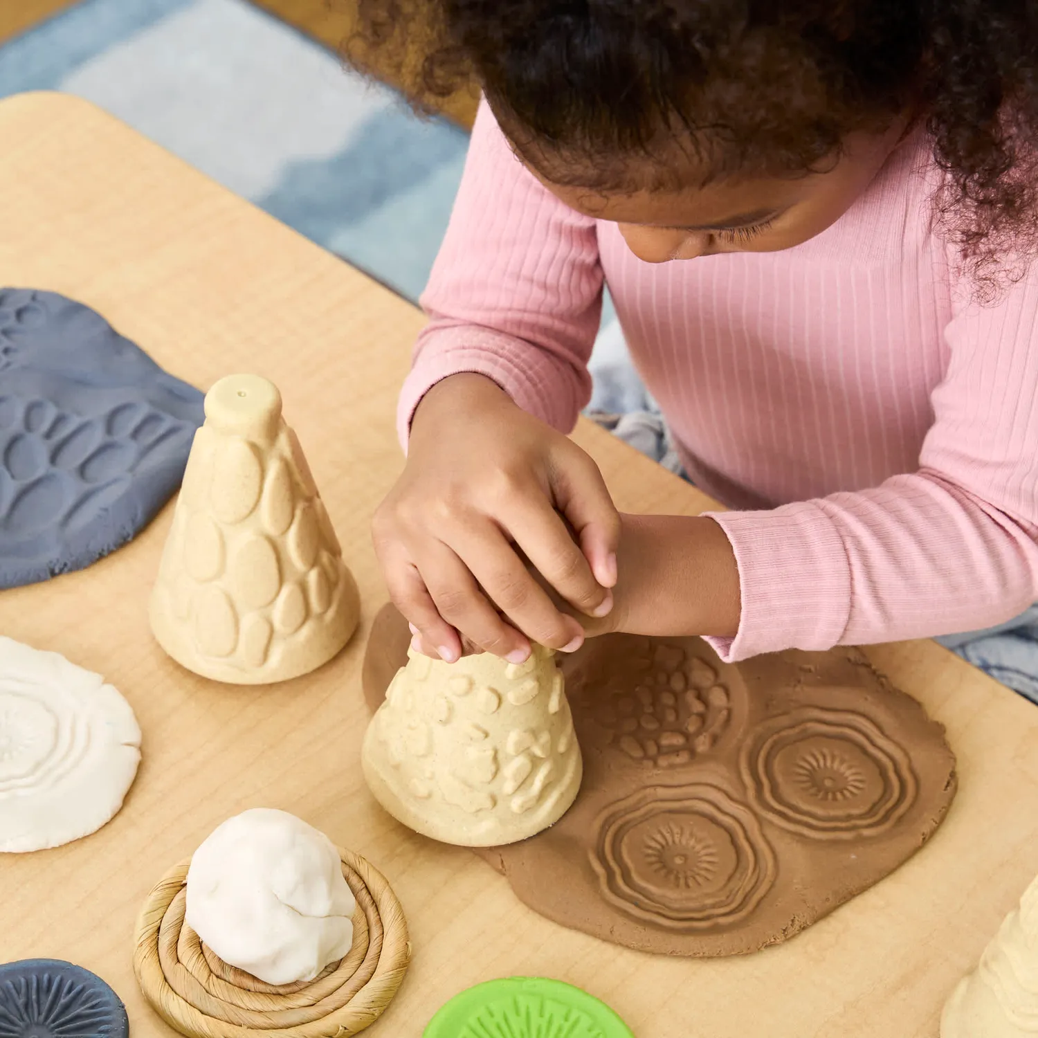 Guidecraft Organic Pattern Rollers Mushroom patroonrollers paddenstoel