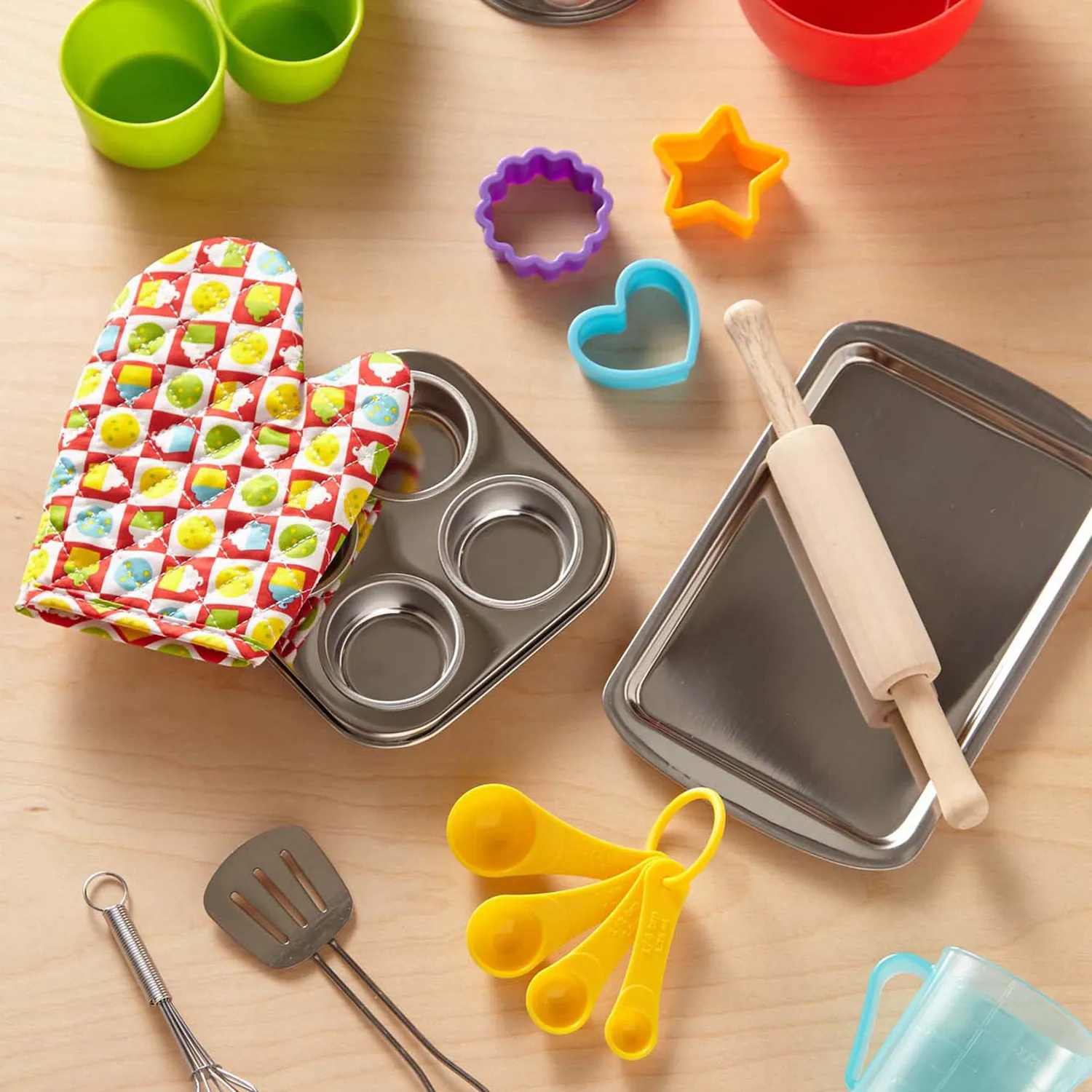 Melissa & Doug Baking Play Set bakset 20-delig speelgoed