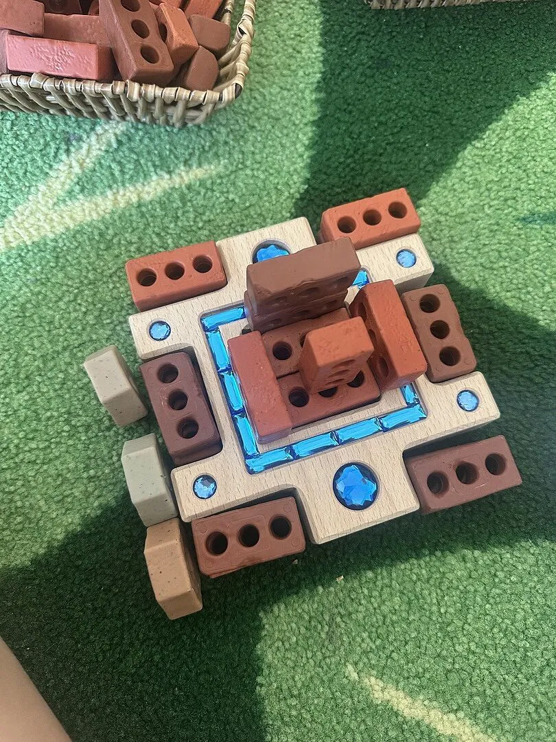 Guidecraft Little Bricks bouwstenen 60 stuks mini
