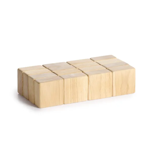 Guidecraft Half Units 16 houten bouwblokken uitbreidingsset