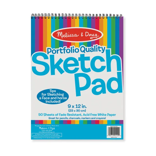 Melissa & Doug Sketch Pad 9x12 schetsblok tekenpapier