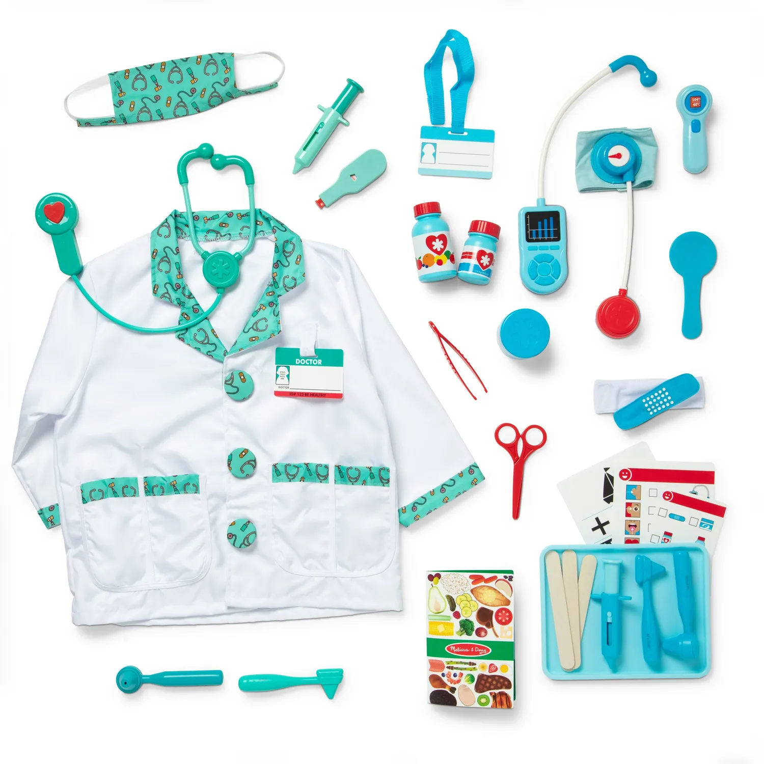 Melissa & Doug Get Well Doctor Gift Bundle doktersset