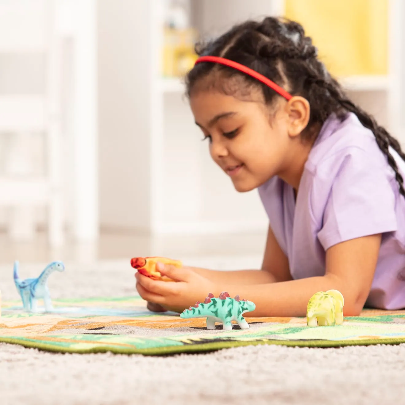 Melissa & Doug Prehistoric Playground dinos speelkleed set