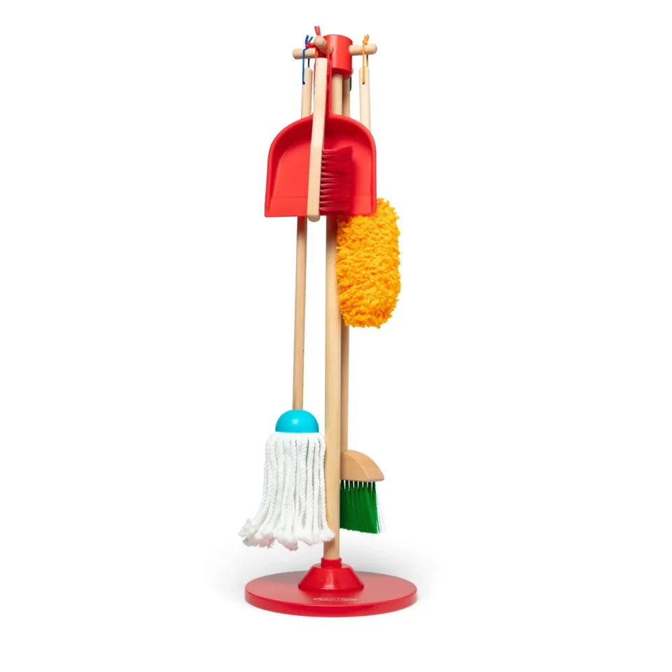Melissa & Doug Dust Sweep Mop schoonmaakset 6-delig