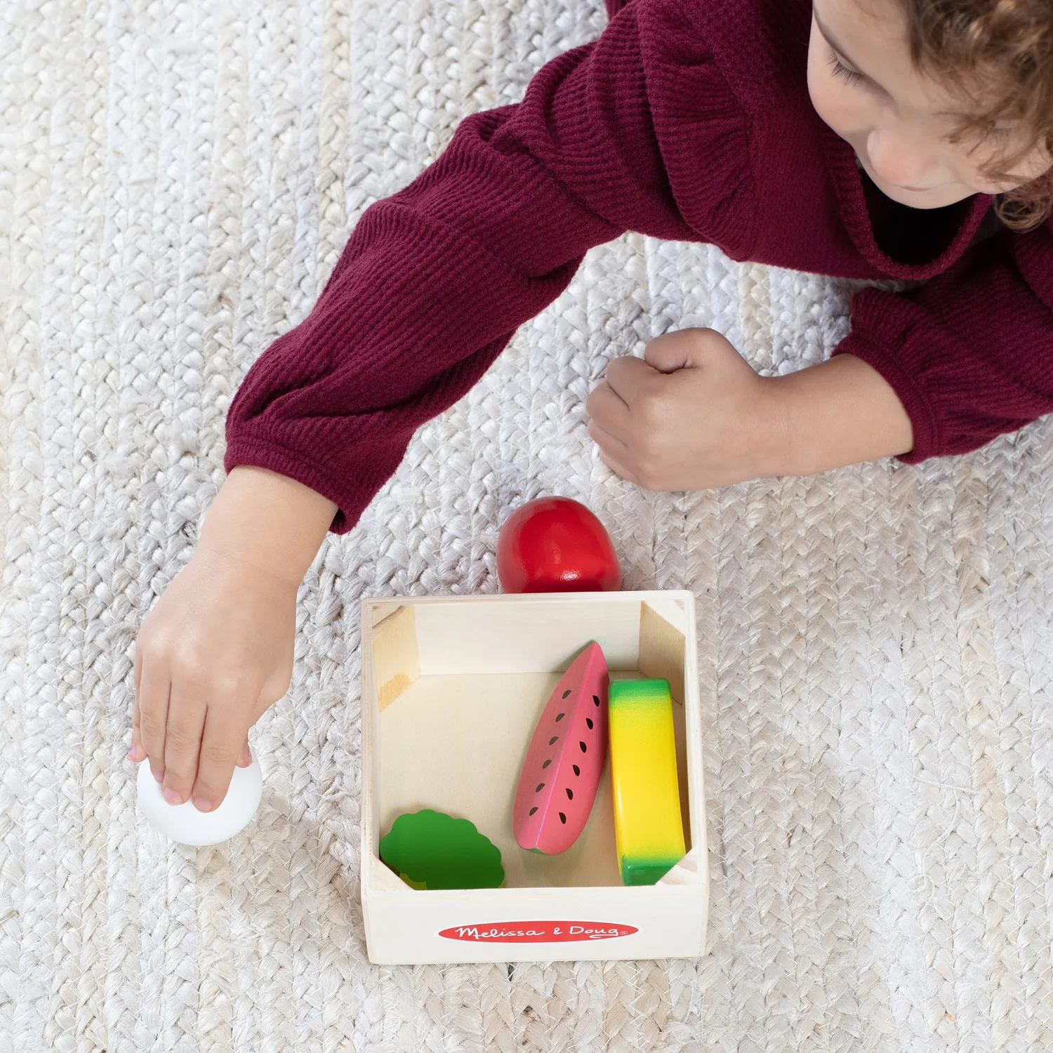 Melissa & Doug Food Groups Houten Speelvoedsel Groente Fruit