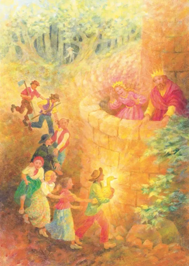 Ginger Fairy Gabriela de Carvalho Gouden Gans kaart
