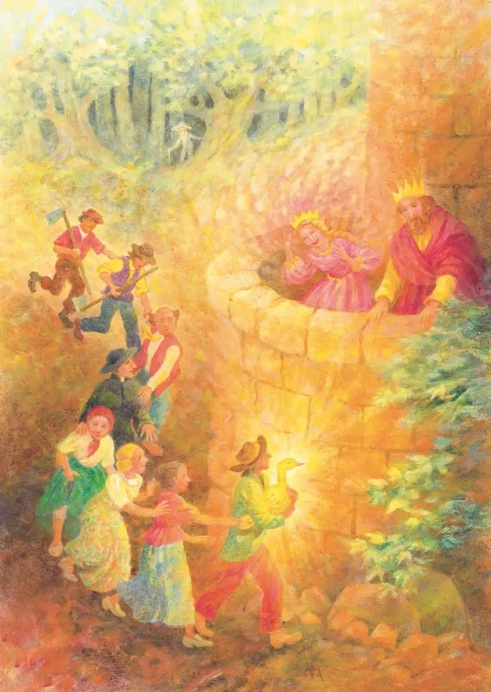 Ginger Fairy Gabriela de Carvalho Gouden Gans kaart